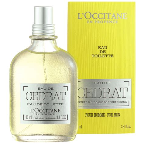 eau de toilette cologne cedrat